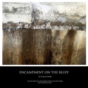 ENCAMPMENT ON THE BLUFF Fine Art Print